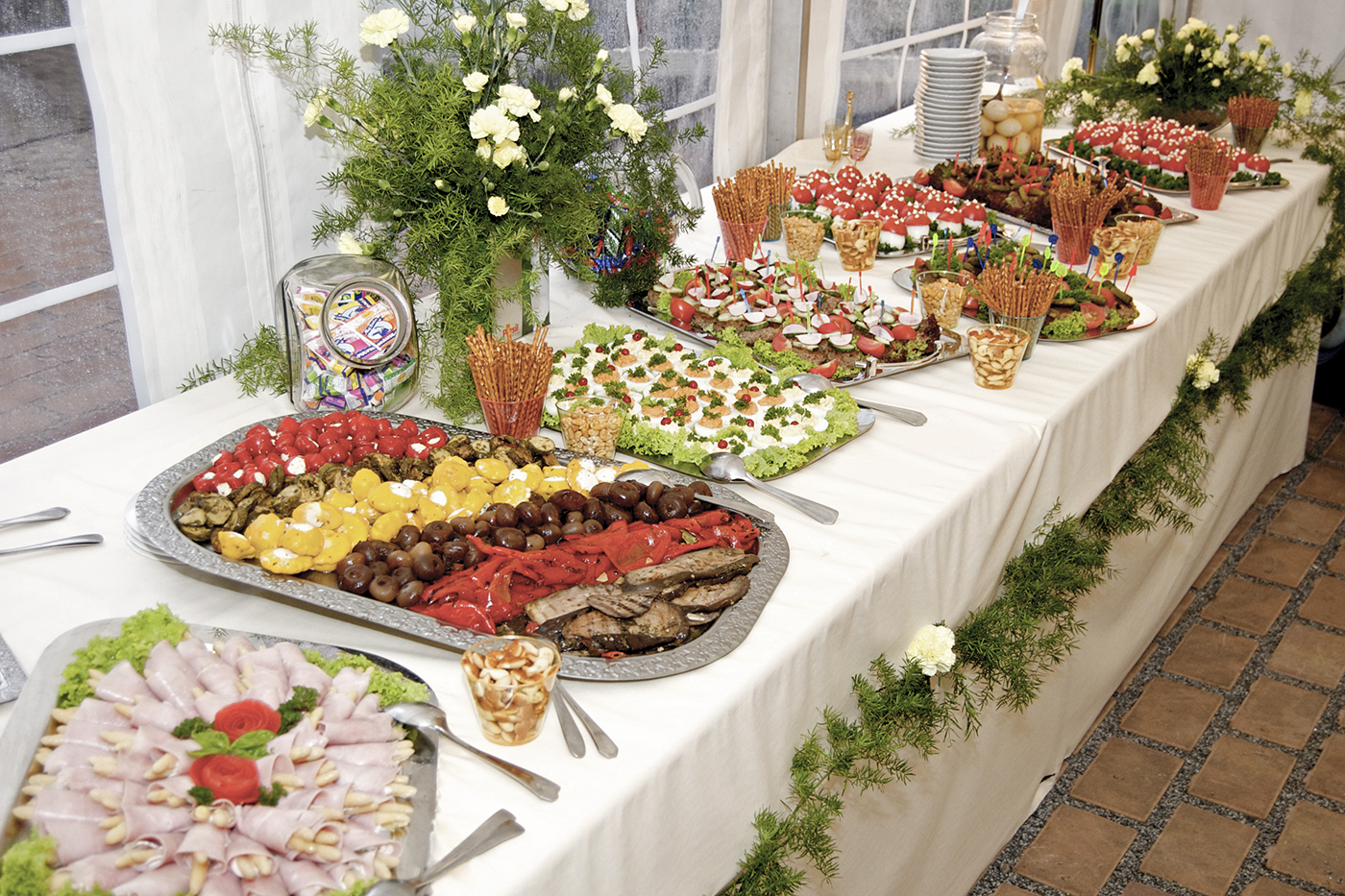 Buffets und Menüs - Schloss Auerbach